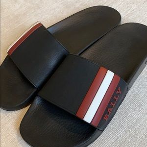 Never worn Bally slides
